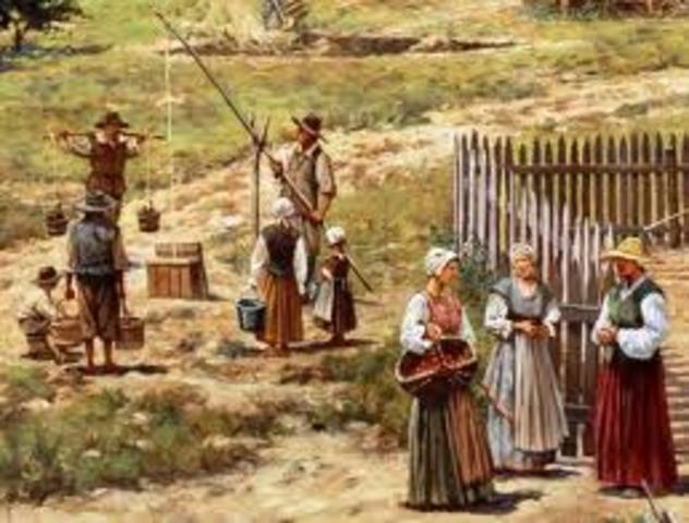 women are sent to the colonies by the virginia