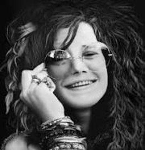 Janis Joplin dies