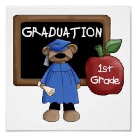 I finished first grade