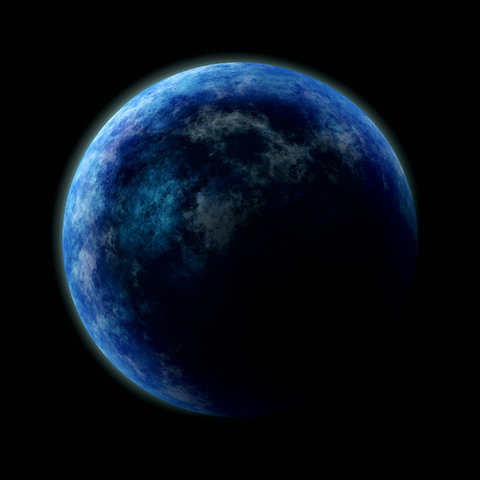 The Heart of Gold arrives at Magrathea