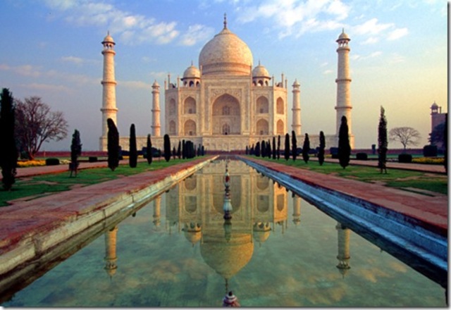 The Taj Mahal in India