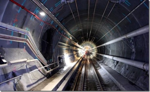 The Channel Tunnel in France/England