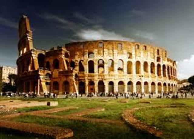 The Colosseum, Rome, Italy 70-80 AD