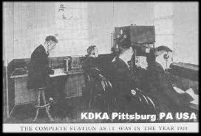 First radio station
