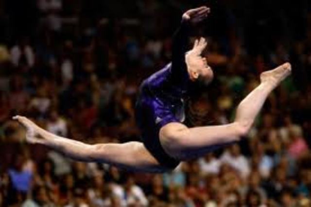 stay in gymnastics and sports, and succed and do better all throughout high school and college even.