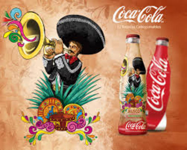 Coca-Cola llega a Mexico