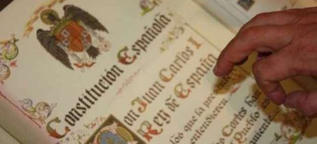 Declaración de la Constitución española