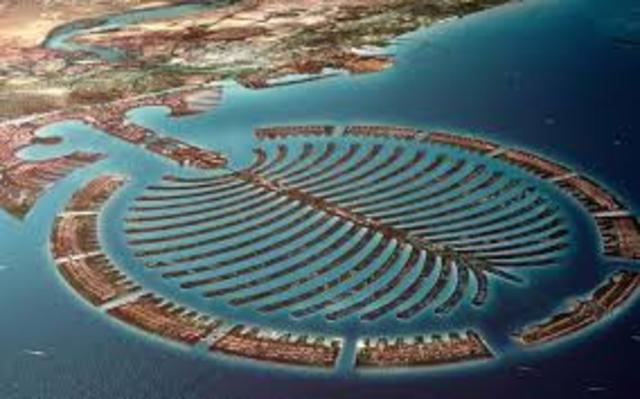 The Palm Islands, Dubai, UAE Plan to finnish in approx. 2016