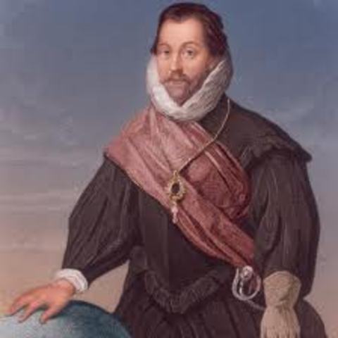 Francis Drake was the first English man to circumfrince the world