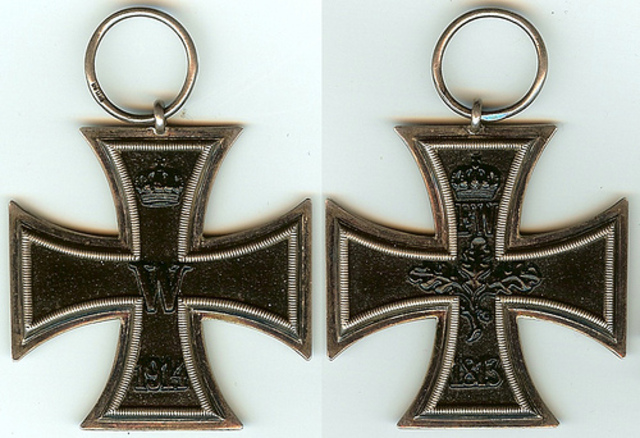 Httler erns the First Class Iron Cross