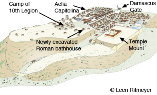 Romans take over Judaea - 132-135 CE