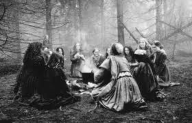 Dancing in the woods