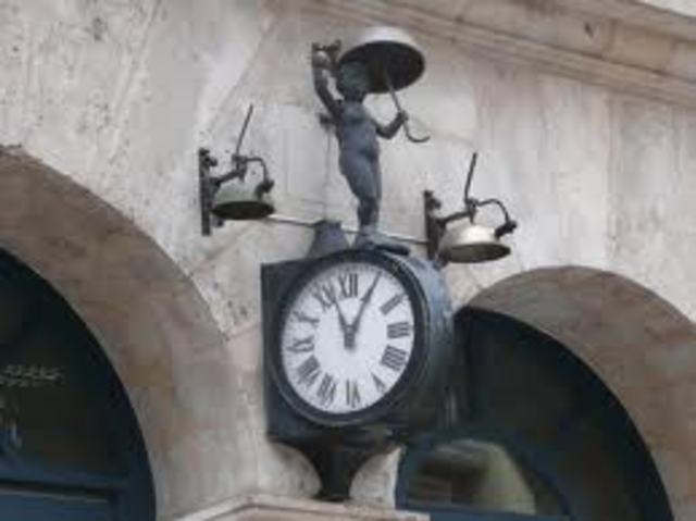 Invención del reloj con péndulo