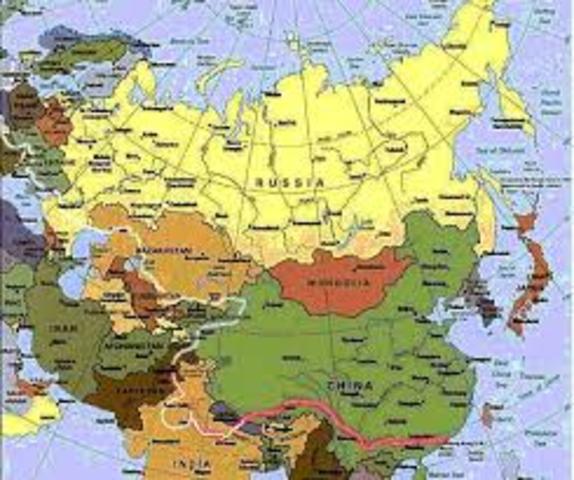 Mongol Empire is Scattered