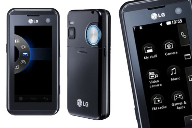 Tercer teléfono móvil LG KF700