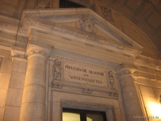 Die Mietglieder der Berliner Akademie