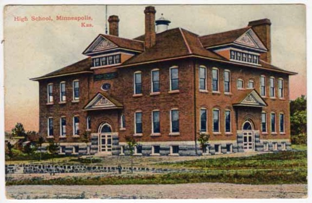 He attended High school.