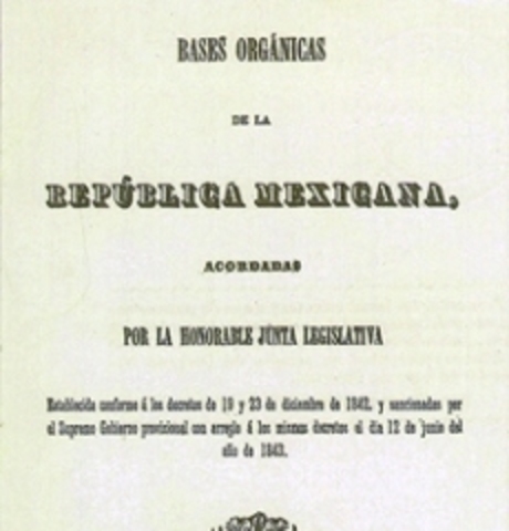 Bases orgánicas de la República Mexicana