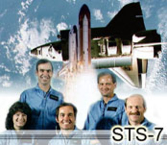 First American women in space