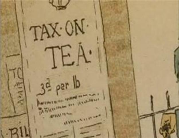 The Townshend Tea Tax
