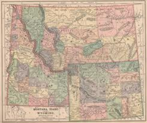 Wyoming and Idaho