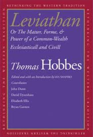hobbes publishes leviathan