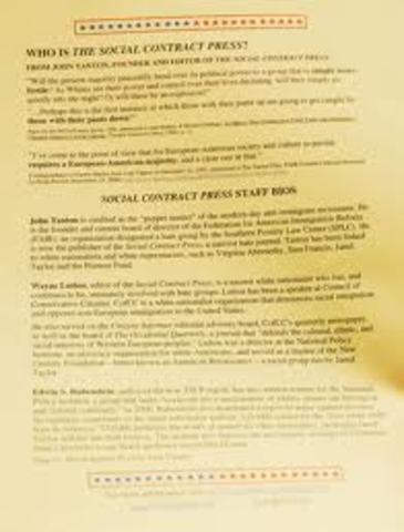 the social contract is published