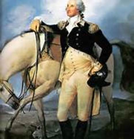 George Washington named Commander in Chief