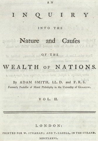Adam Smith's "The Wealth of Nations"