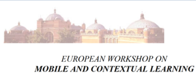 First Mobile and Contextual Learning Conference (mLearn)