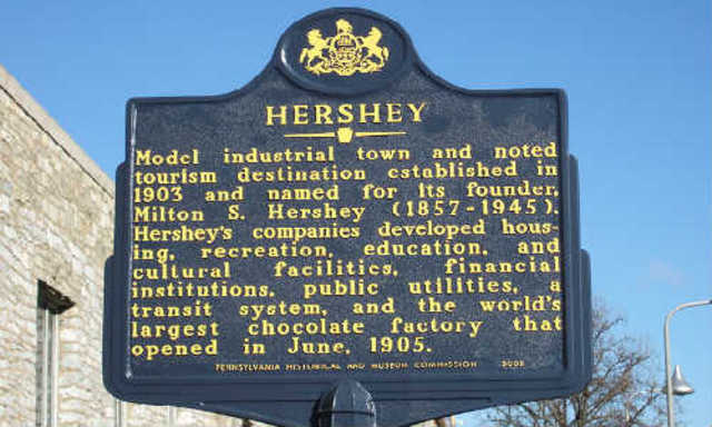 Queda oficialmente nombrada la ciudad de Hershey