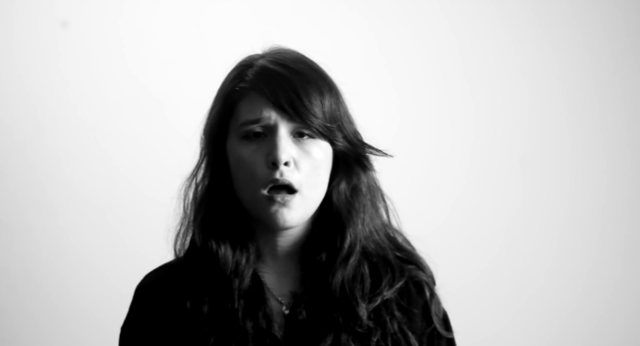 Jessie against a white background