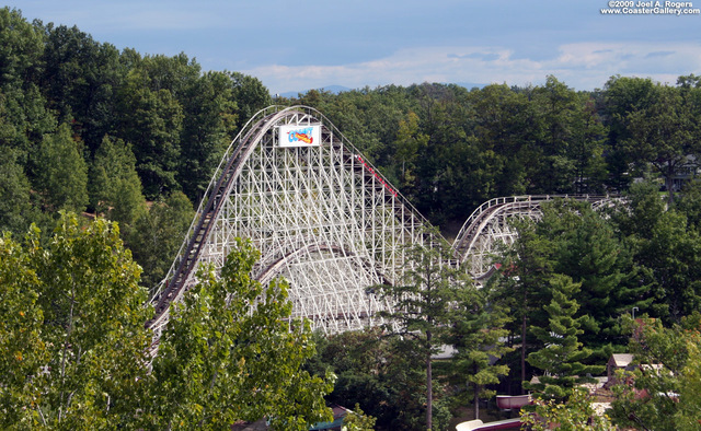 Comet opens at The Great Escape in Lake George, NY.