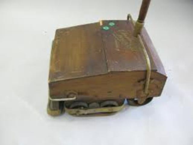 First carpet sweeper