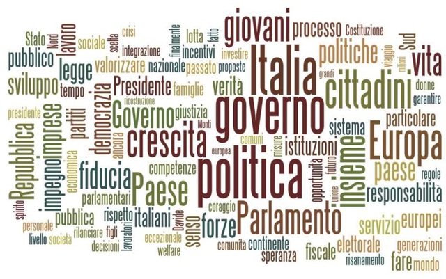 Il discorso della fiducia