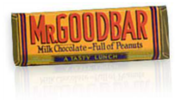 Entra la nueva barra de chocolate Mr. Goodbar