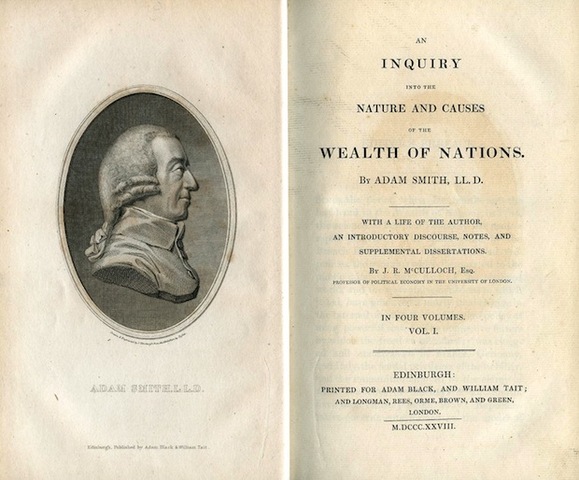 "The Wealth of Nations" by Adam Smith