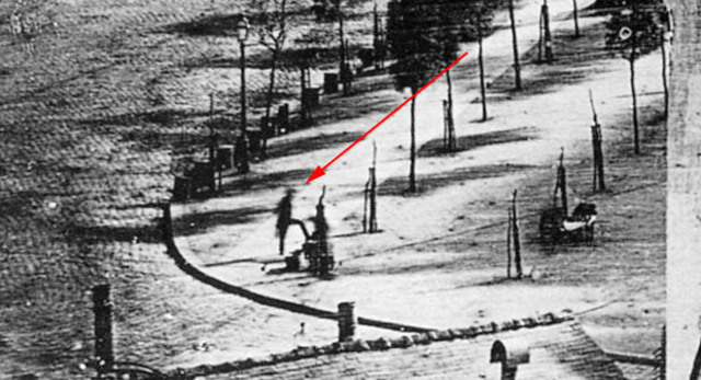 First Photograph of A Human Being