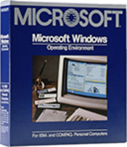 1982–1985: presentación de Windows 1.0
