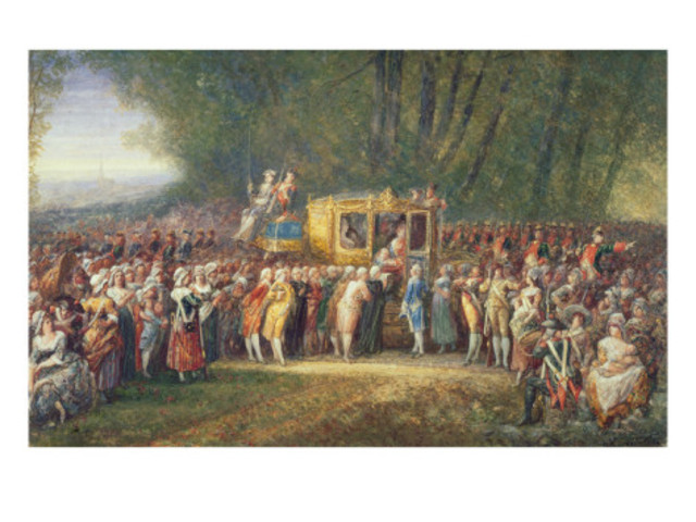 King Returns To Paris