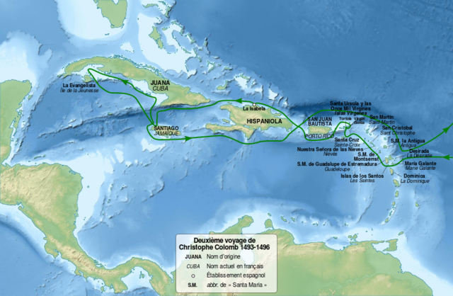 Christopher Columbus' 2nd Voyage