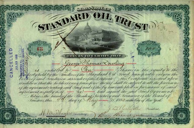 Standard Oil Trust Ended