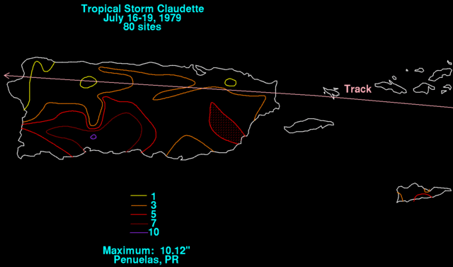 tropical storm Claudette