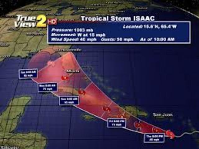 hurricane isaac
