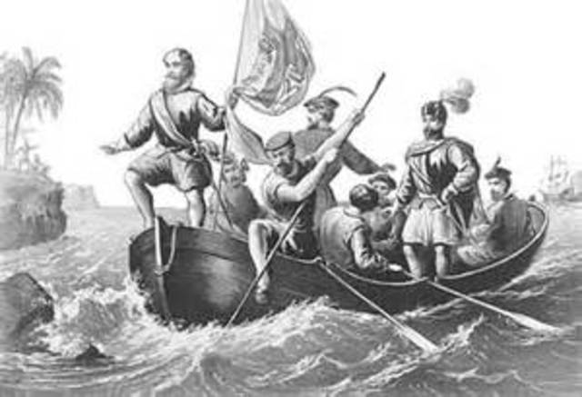 Columbus sails to the Americas