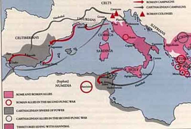 Punic War II-- BC