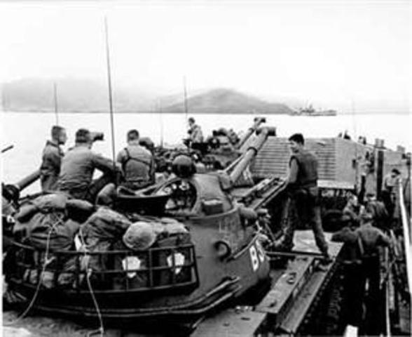 Marines Arrive at Danang
