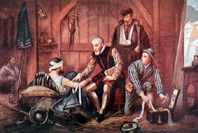 Ambroise Paré Military Experiences