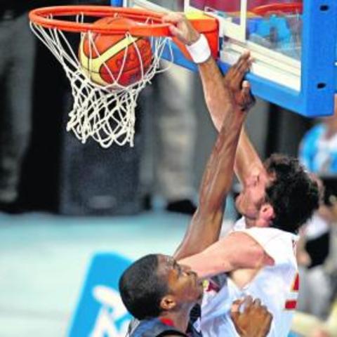 MEDALLA DE PLATA DE L'EUROBASKET A ESPANYA AL 2007