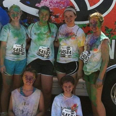 the color run